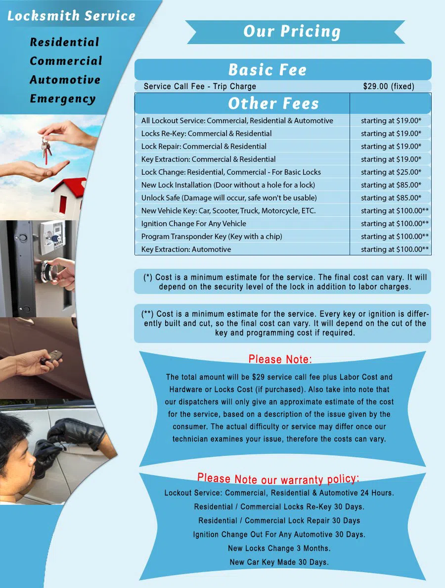 Columbus Locksmith Service, Columbus, NJ 609-450-9001